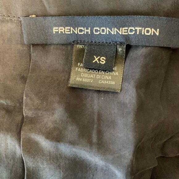 💞French Connection Etta 3/4 sleeve tunic blouse💞 size XS - Picture 7 of 8